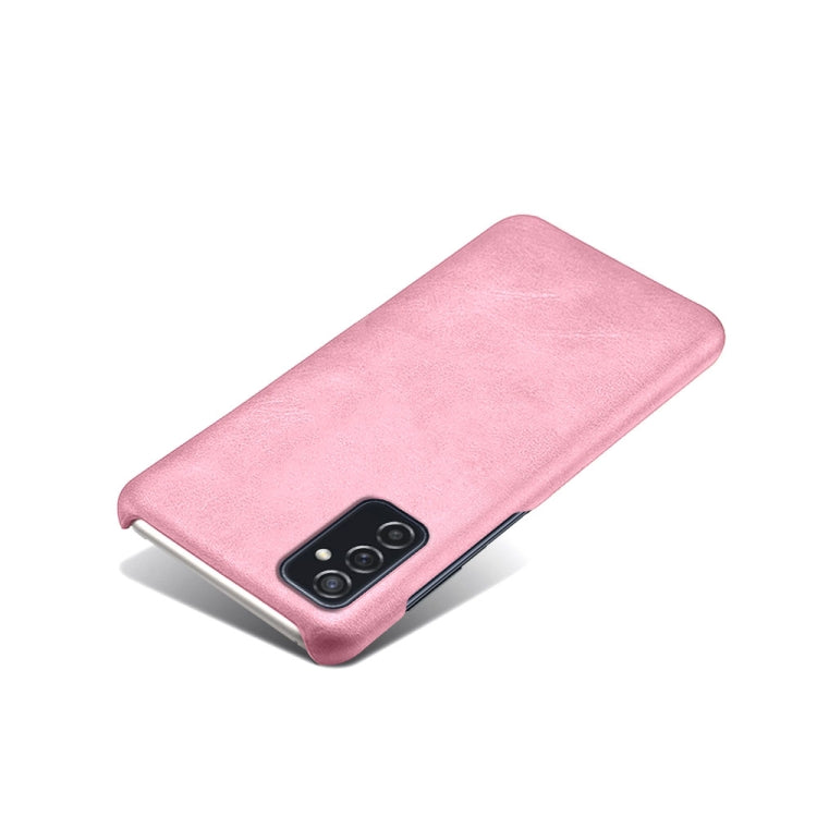 For Samsung Galaxy M52 5G Calf Texture  PC + PU Phone Case