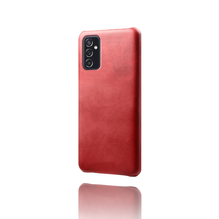For Samsung Galaxy M52 5G Calf Texture  PC + PU Phone Case