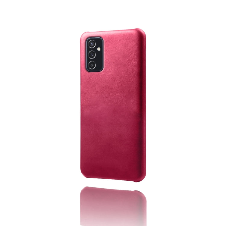 For Samsung Galaxy M52 5G Calf Texture  PC + PU Phone Case