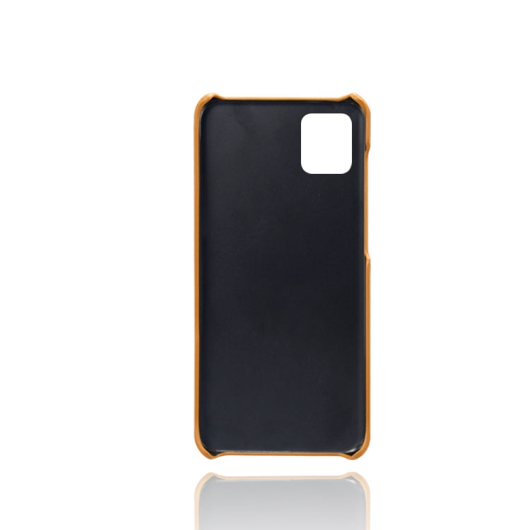 For Samsung Galaxy Note10 Lite Calf Texture  PC + PU Phone Case