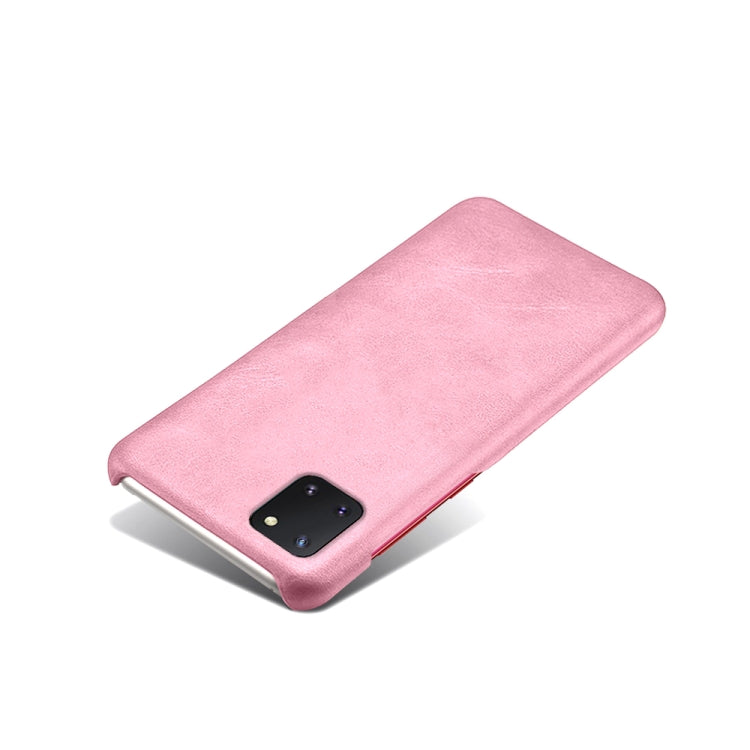 For Samsung Galaxy Note10 Lite Calf Texture  PC + PU Phone Case