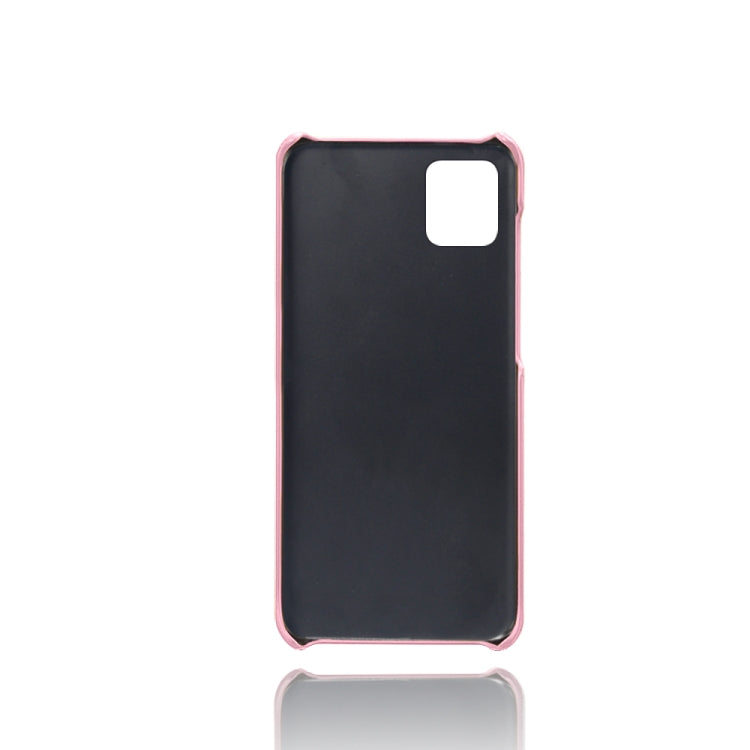 For Samsung Galaxy Note10 Lite Calf Texture  PC + PU Phone Case