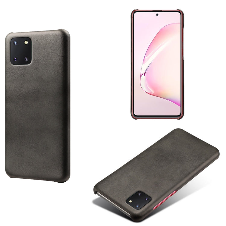 For Samsung Galaxy Note10 Lite Calf Texture  PC + PU Phone Case