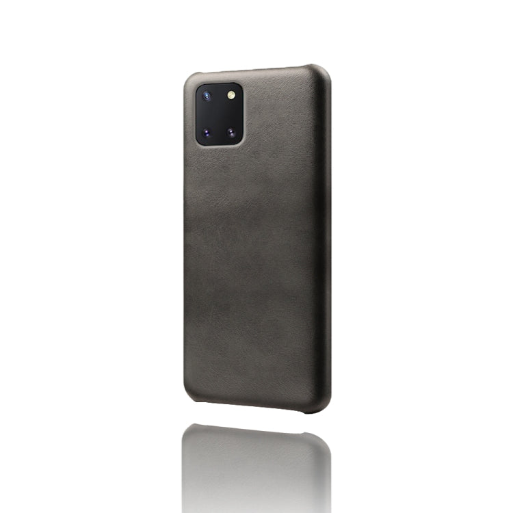 For Samsung Galaxy Note10 Lite Calf Texture  PC + PU Phone Case