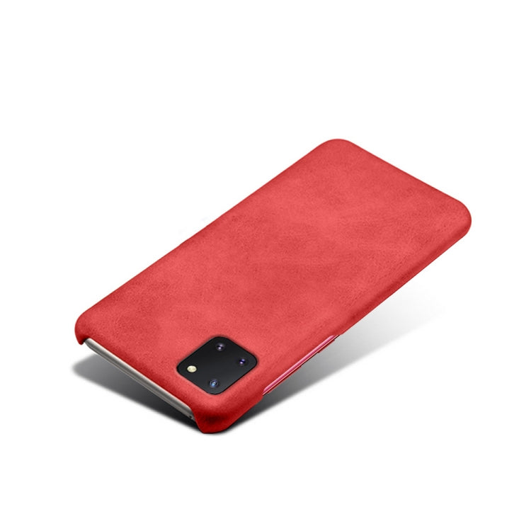For Samsung Galaxy Note10 Lite Calf Texture  PC + PU Phone Case