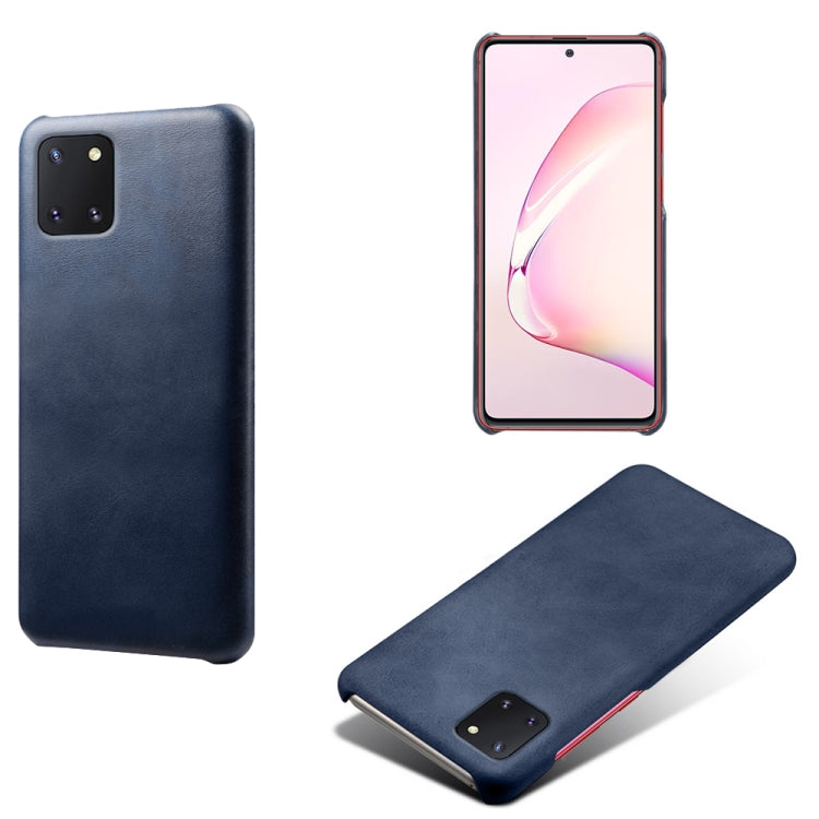For Samsung Galaxy Note10 Lite Calf Texture  PC + PU Phone Case