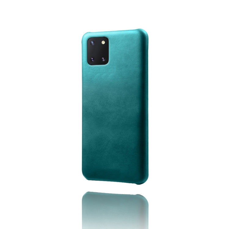 For Samsung Galaxy Note10 Lite Calf Texture  PC + PU Phone Case