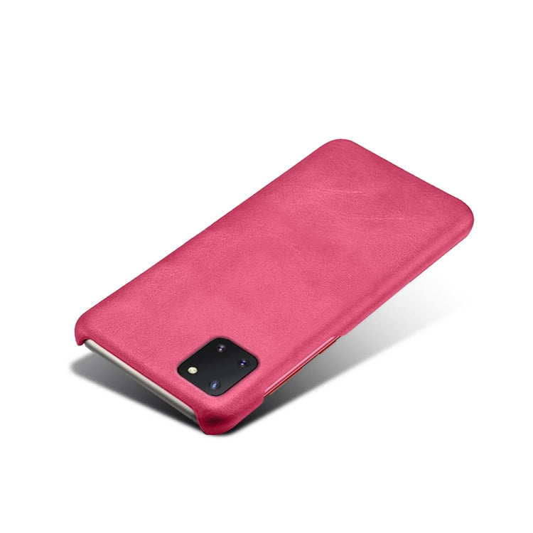 For Samsung Galaxy Note10 Lite Calf Texture  PC + PU Phone Case