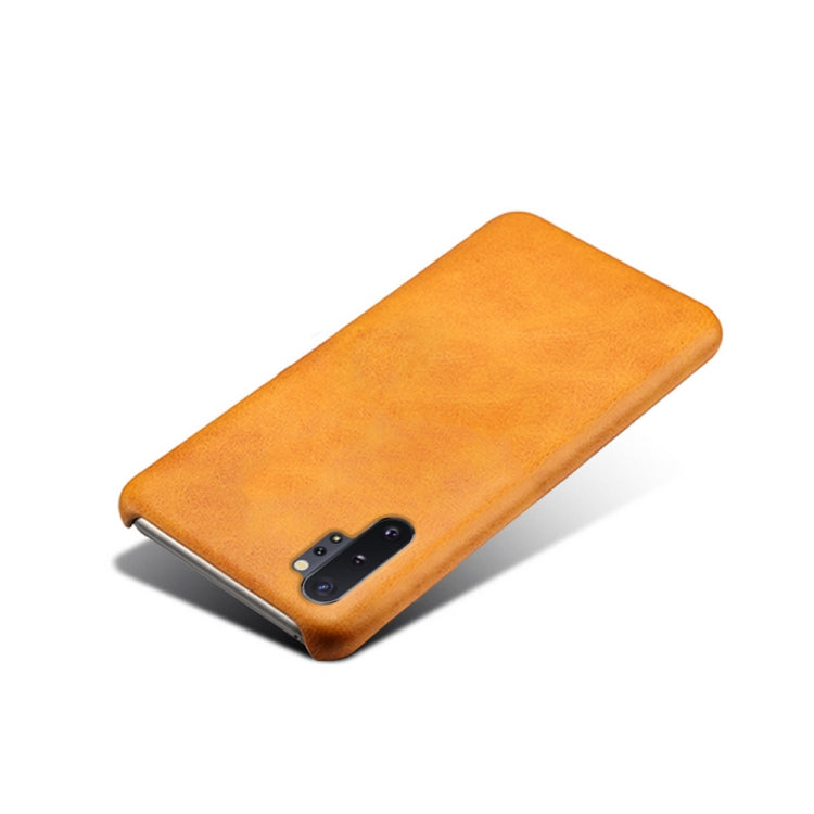 For Samsung Galaxy Note10+ Calf Texture  PC + PU Phone Case
