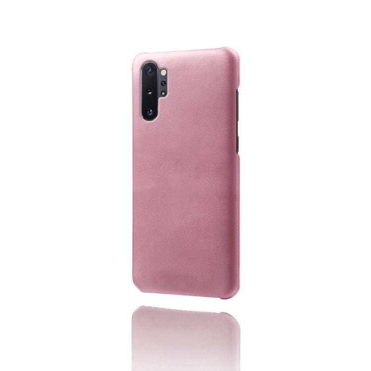 For Samsung Galaxy Note10+ Calf Texture  PC + PU Phone Case