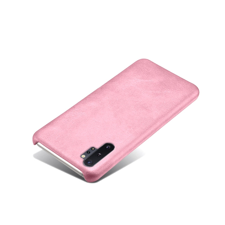 For Samsung Galaxy Note10+ Calf Texture  PC + PU Phone Case