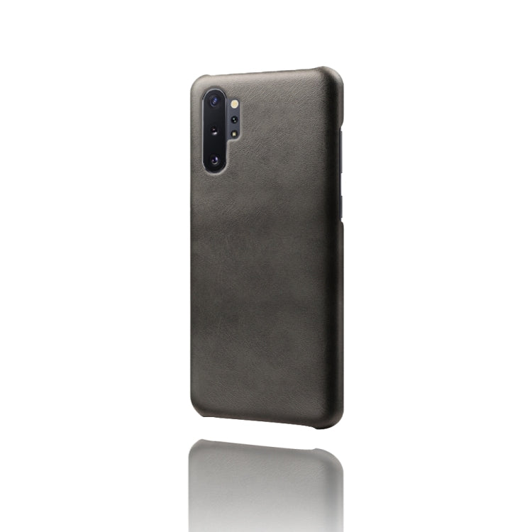 For Samsung Galaxy Note10+ Calf Texture  PC + PU Phone Case