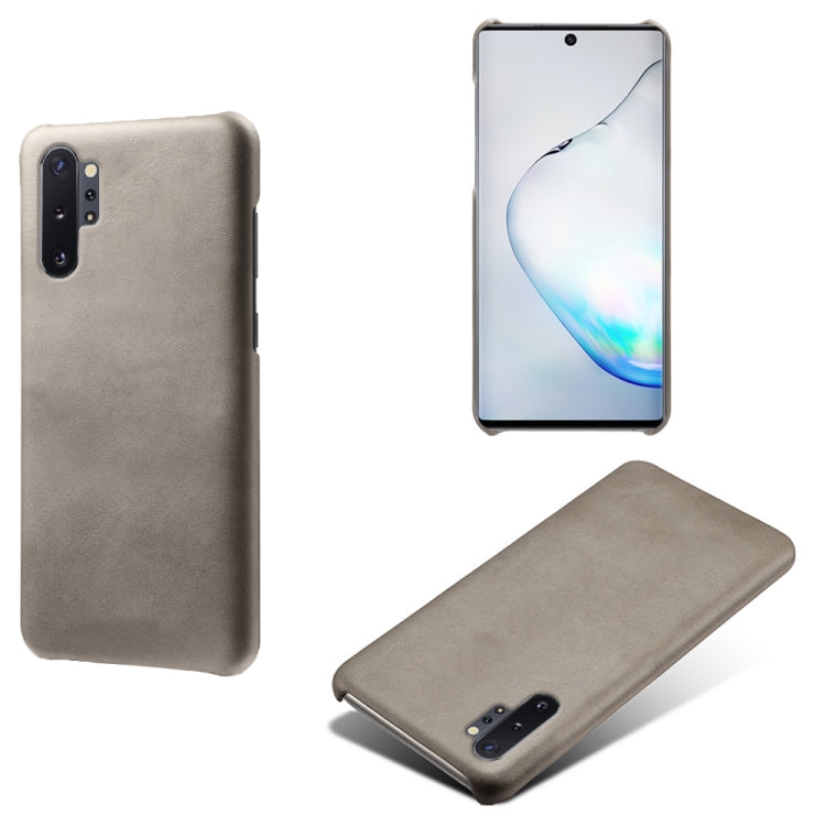 For Samsung Galaxy Note10+ Calf Texture  PC + PU Phone Case