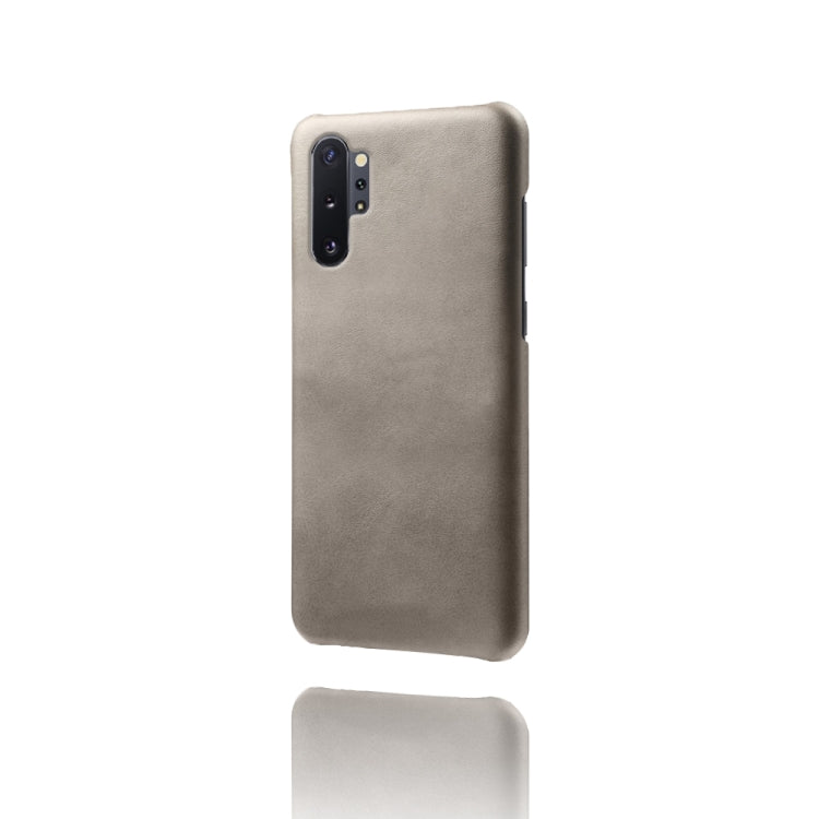 For Samsung Galaxy Note10+ Calf Texture  PC + PU Phone Case