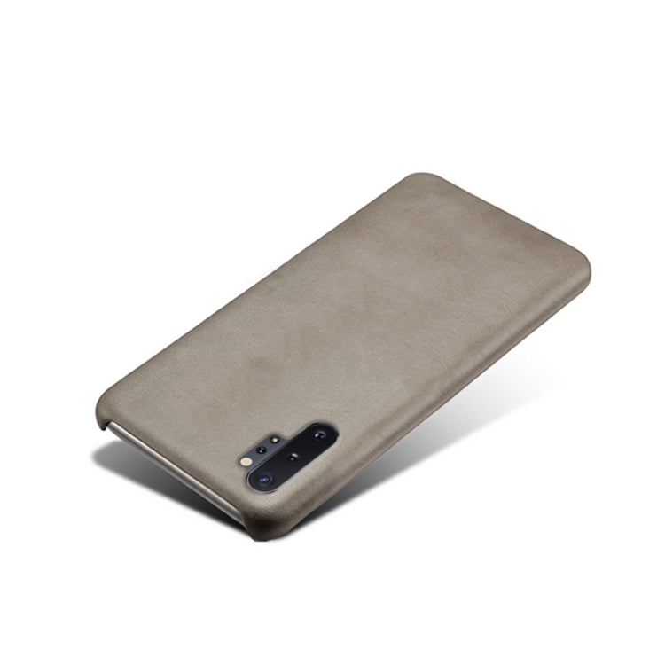 For Samsung Galaxy Note10+ Calf Texture  PC + PU Phone Case