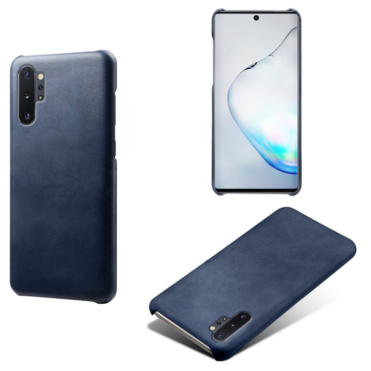 For Samsung Galaxy Note10+ Calf Texture  PC + PU Phone Case