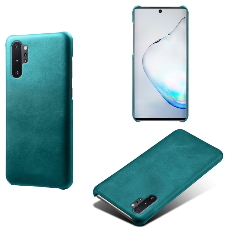 For Samsung Galaxy Note10+ Calf Texture  PC + PU Phone Case
