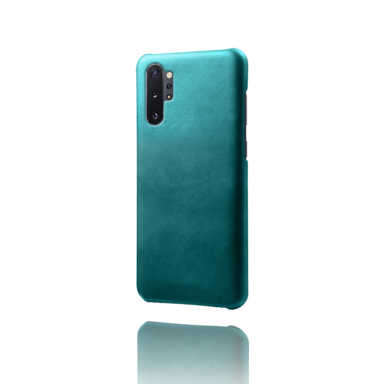 For Samsung Galaxy Note10+ Calf Texture  PC + PU Phone Case