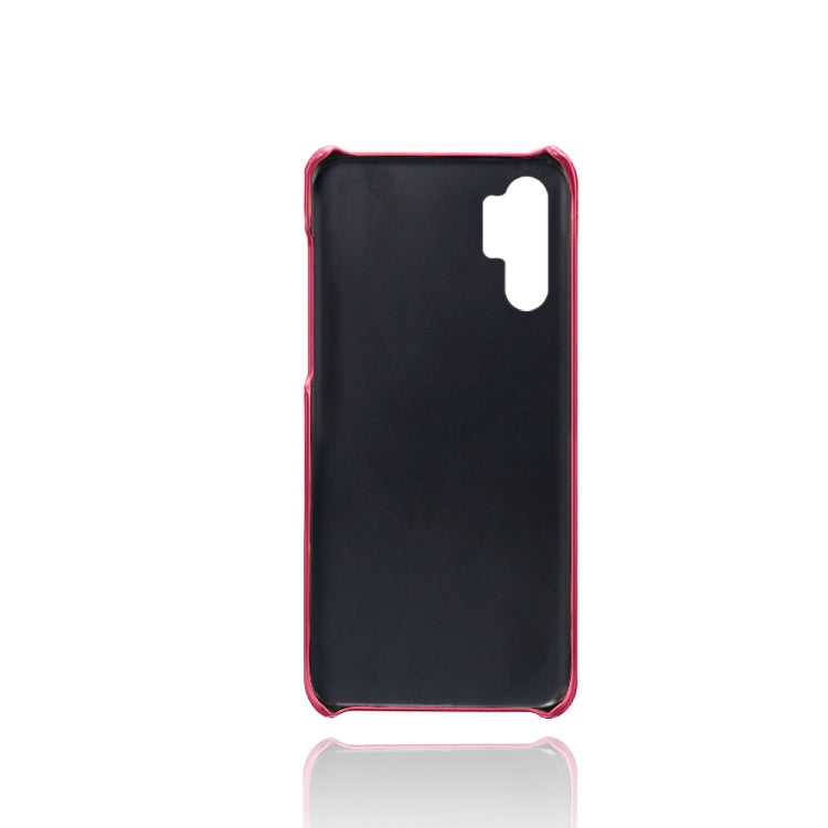 For Samsung Galaxy Note10+ Calf Texture  PC + PU Phone Case