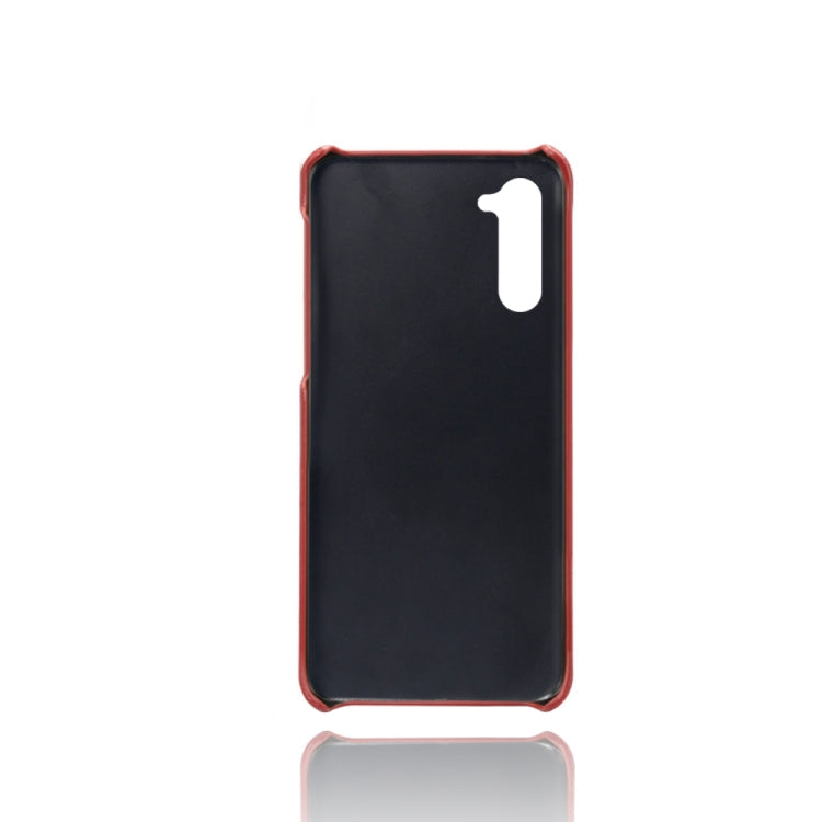 For Samsung Galaxy Note10 Calf Texture  PC + PU Phone Case