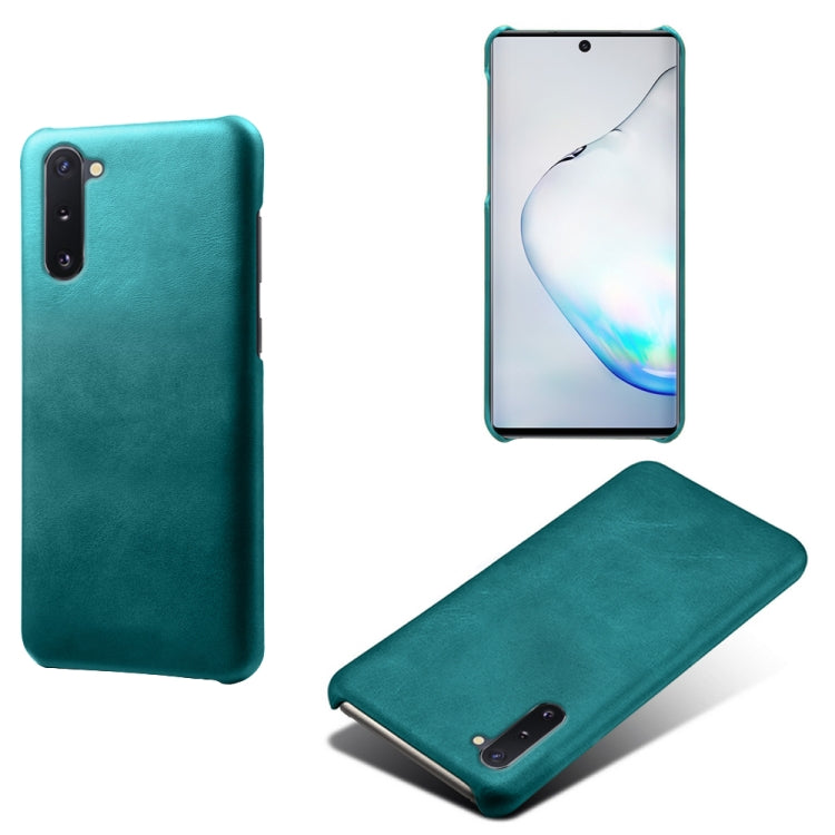 For Samsung Galaxy Note10 Calf Texture  PC + PU Phone Case