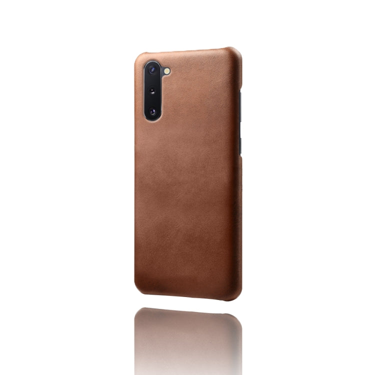 For Samsung Galaxy Note10 Calf Texture  PC + PU Phone Case