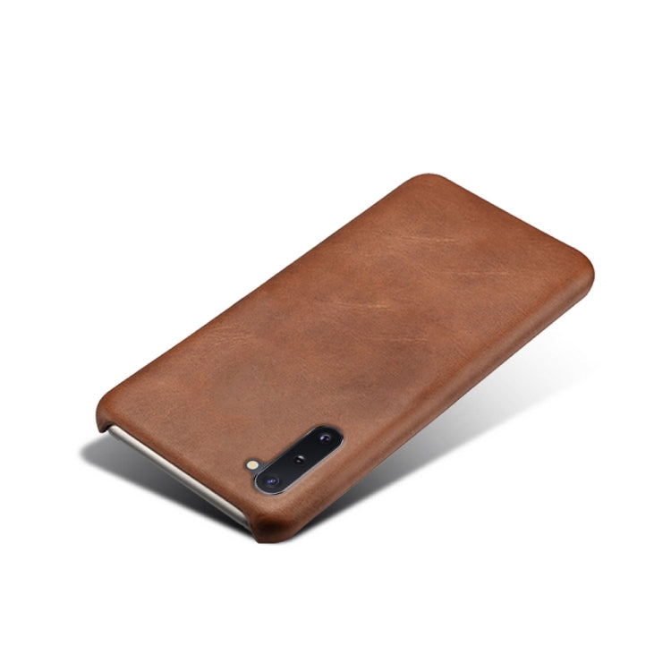 For Samsung Galaxy Note10 Calf Texture  PC + PU Phone Case