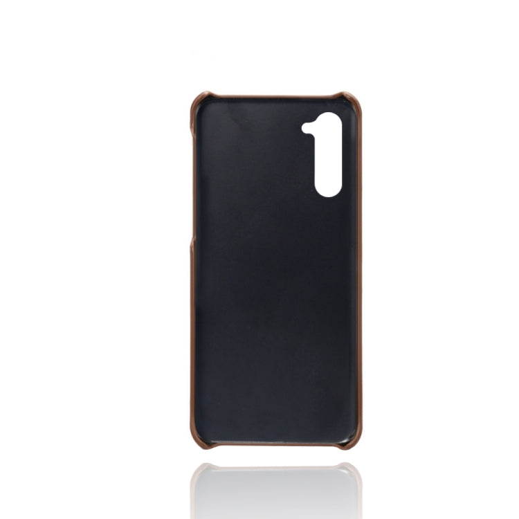 For Samsung Galaxy Note10 Calf Texture  PC + PU Phone Case