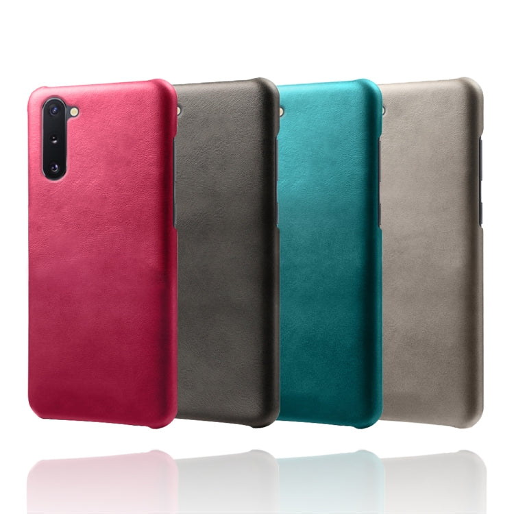 For Samsung Galaxy Note10 Calf Texture  PC + PU Phone Case