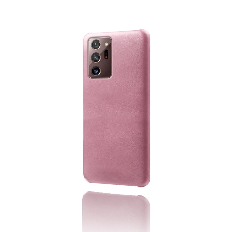 For Samsung Galaxy Note20 Ultra Calf Texture  PC + PU Phone Case