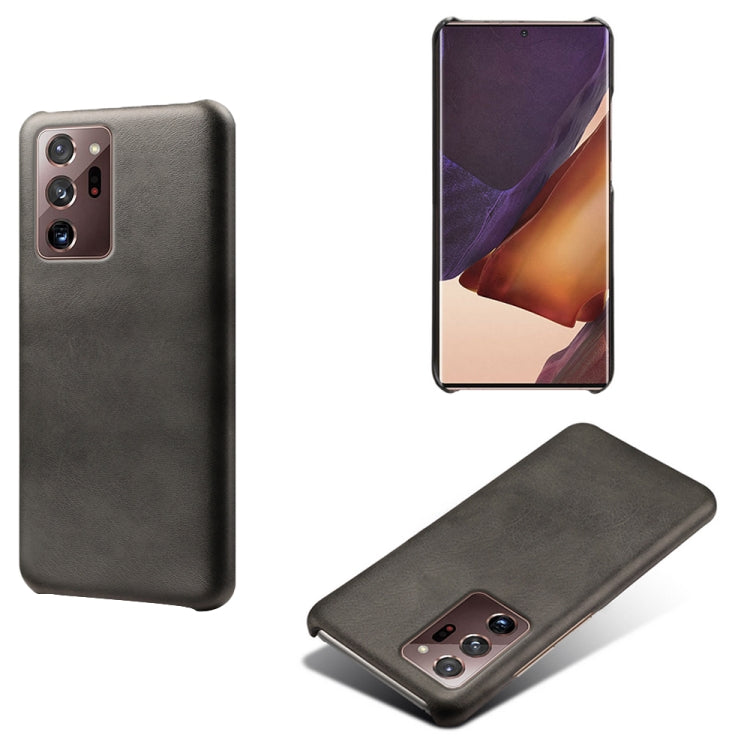 For Samsung Galaxy Note20 Ultra Calf Texture  PC + PU Phone Case