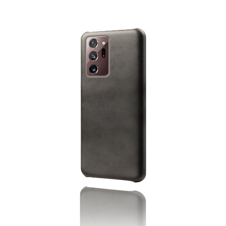 For Samsung Galaxy Note20 Ultra Calf Texture  PC + PU Phone Case