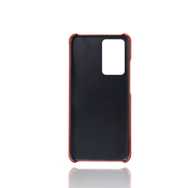 For Samsung Galaxy Note20 Ultra Calf Texture  PC + PU Phone Case