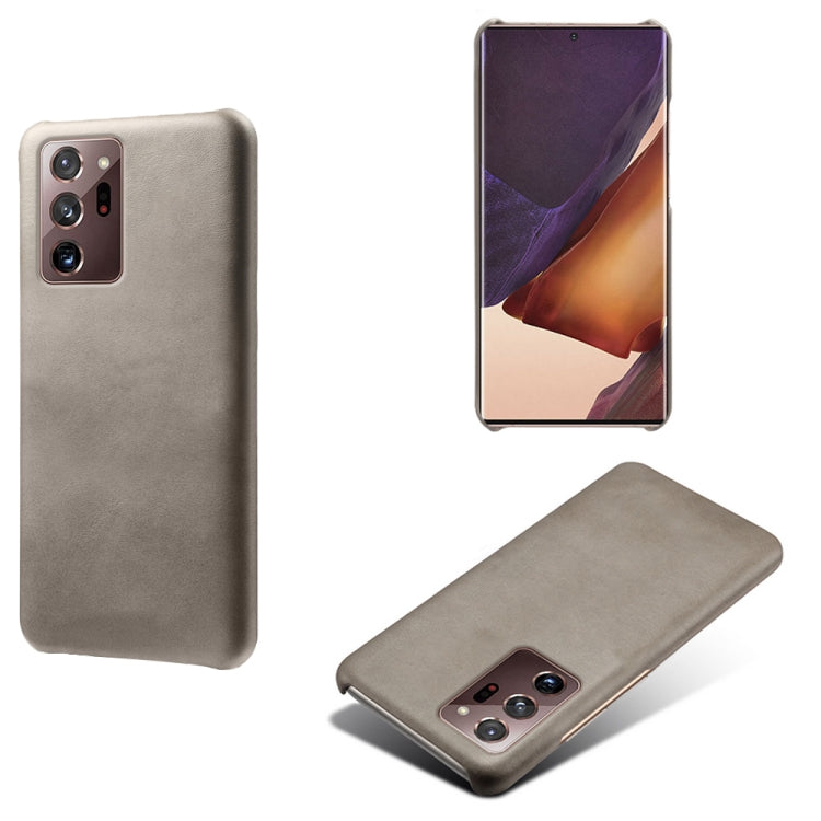 For Samsung Galaxy Note20 Ultra Calf Texture  PC + PU Phone Case