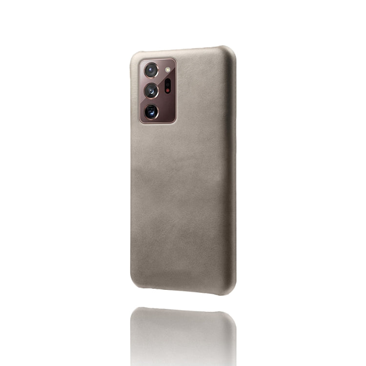 For Samsung Galaxy Note20 Ultra Calf Texture  PC + PU Phone Case