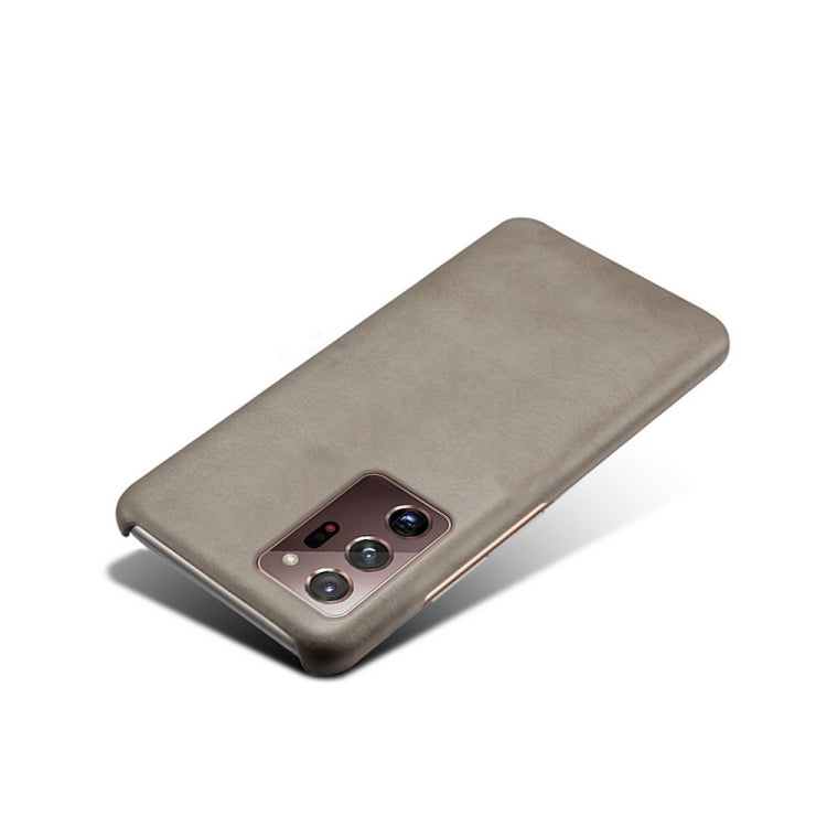 For Samsung Galaxy Note20 Ultra Calf Texture  PC + PU Phone Case