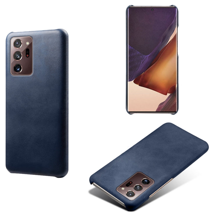 For Samsung Galaxy Note20 Ultra Calf Texture  PC + PU Phone Case
