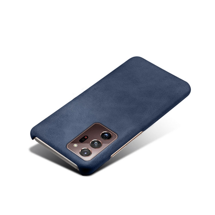 For Samsung Galaxy Note20 Ultra Calf Texture  PC + PU Phone Case