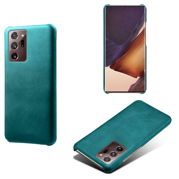 For Samsung Galaxy Note20 Ultra Calf Texture  PC + PU Phone Case