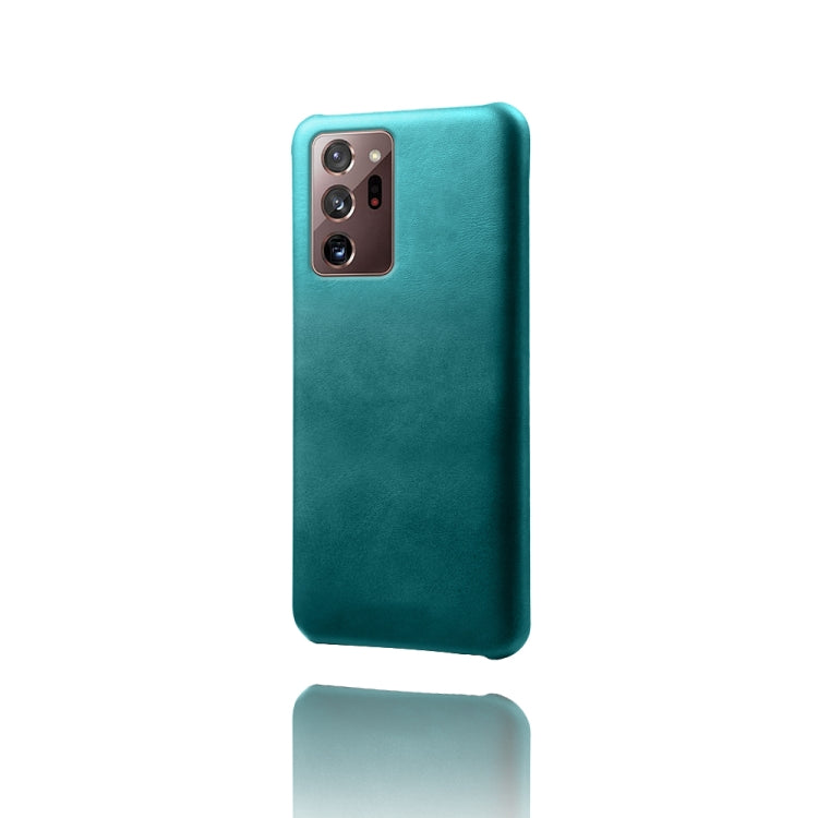 For Samsung Galaxy Note20 Ultra Calf Texture  PC + PU Phone Case