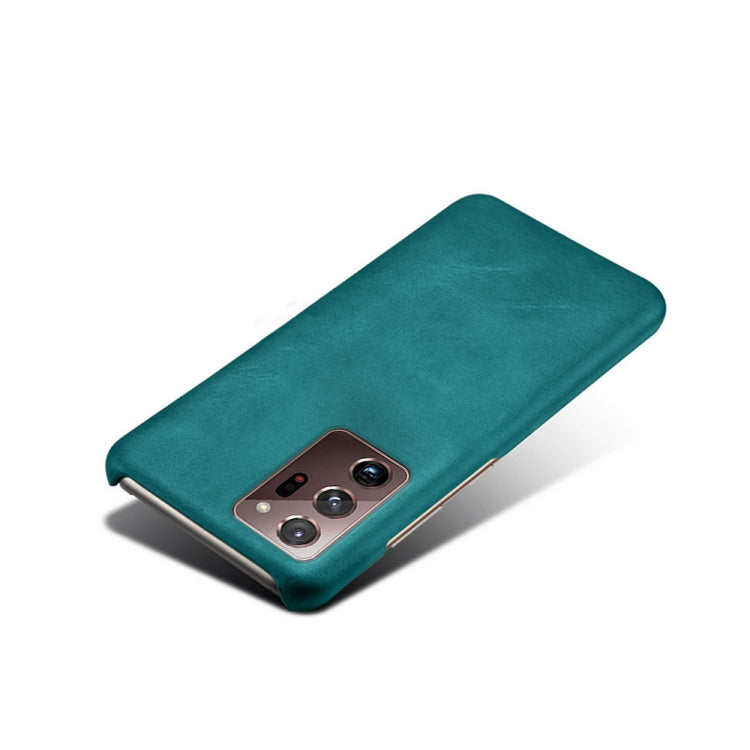 For Samsung Galaxy Note20 Ultra Calf Texture  PC + PU Phone Case