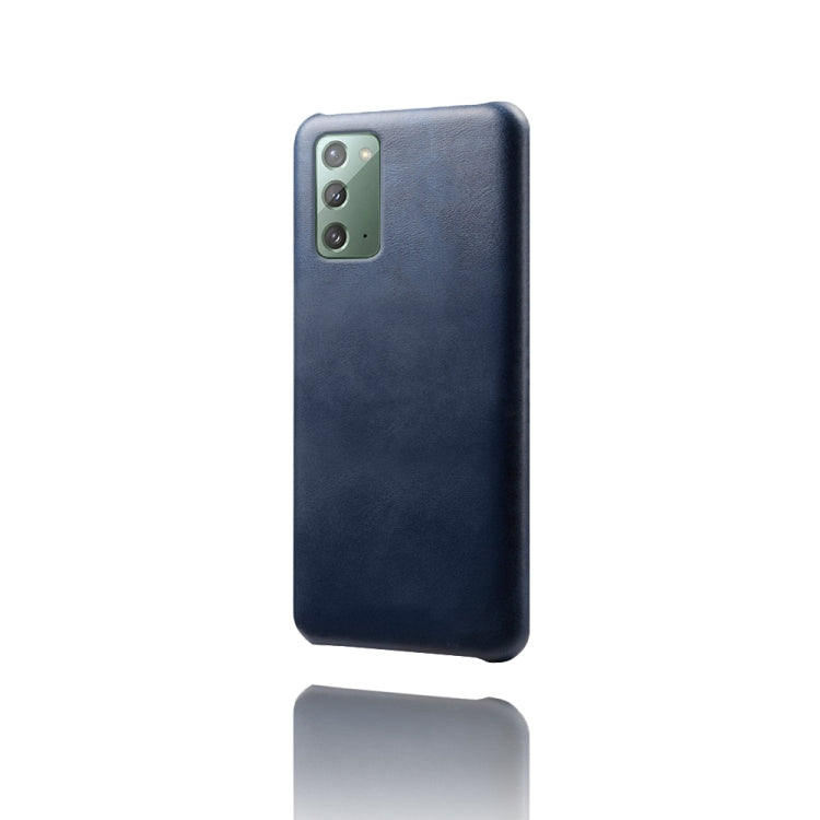 For Samsung Galaxy Note20 Calf Texture  PC + PU Phone Case