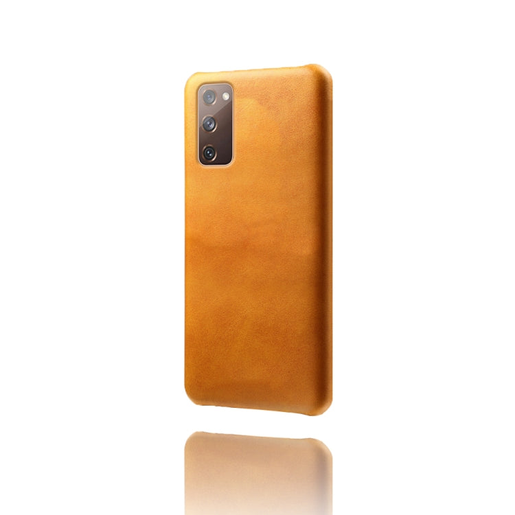 For Samsung Galaxy S20 FE Calf Texture  PC + PU Phone Case