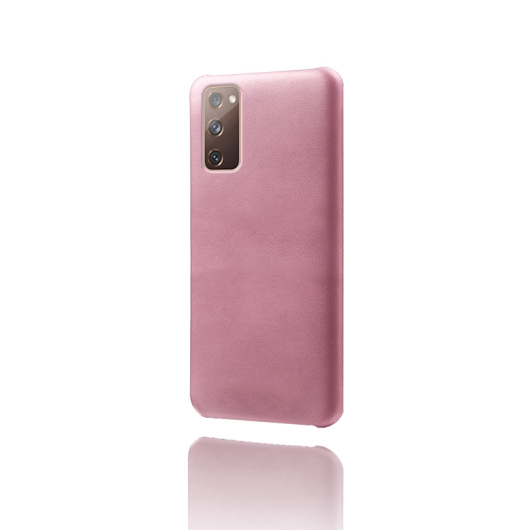For Samsung Galaxy S20 FE Calf Texture  PC + PU Phone Case