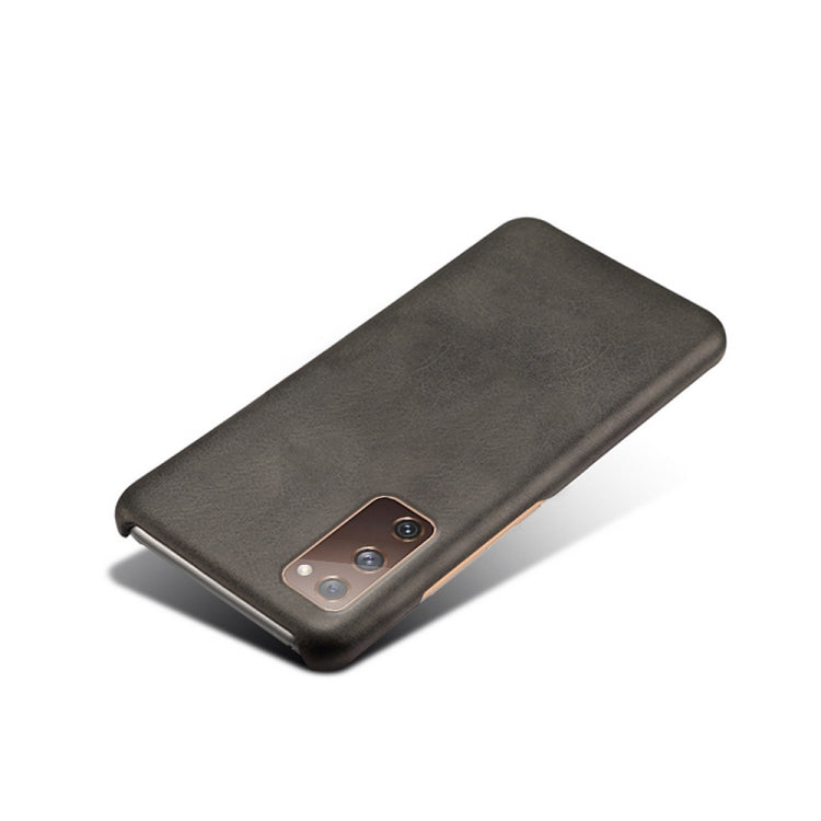 For Samsung Galaxy S20 FE Calf Texture  PC + PU Phone Case