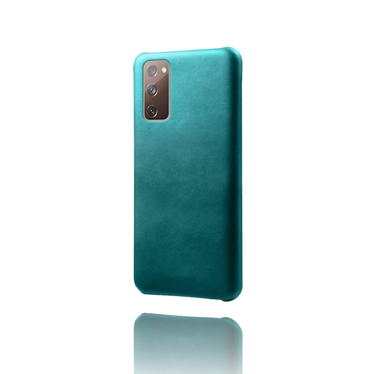 For Samsung Galaxy S20 FE Calf Texture  PC + PU Phone Case