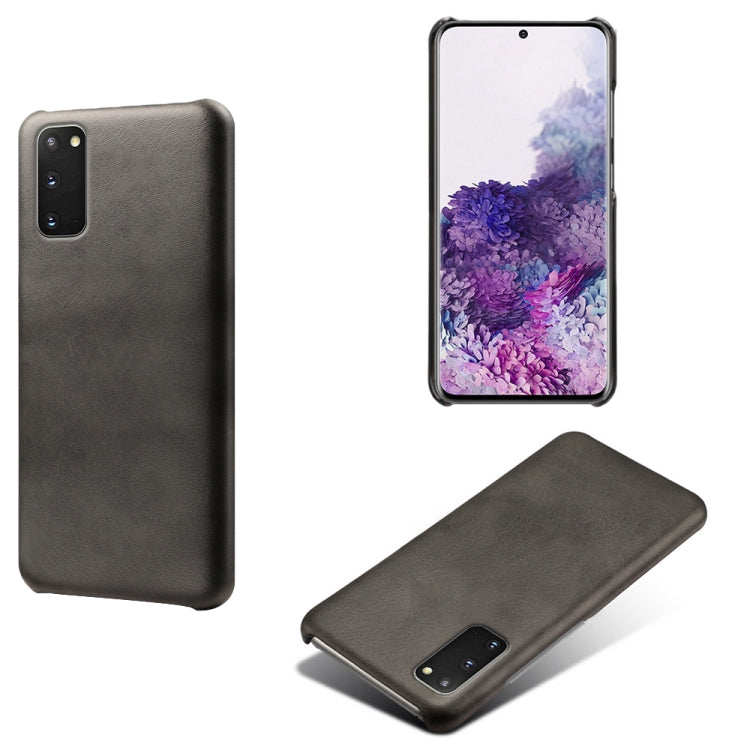 For Samsung Galaxy S20 Calf Texture  PC + PU Phone Case
