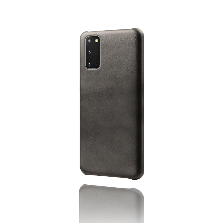 For Samsung Galaxy S20 Calf Texture  PC + PU Phone Case