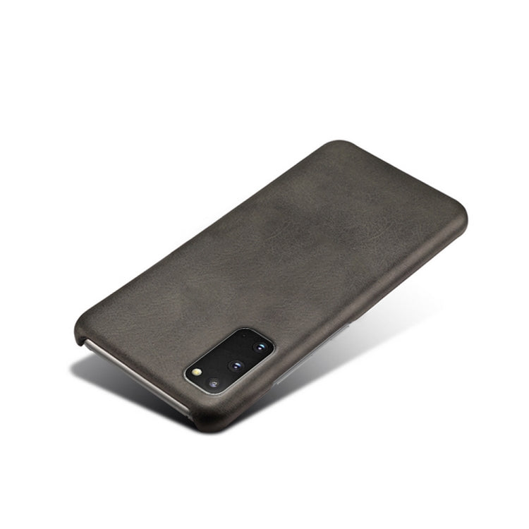 For Samsung Galaxy S20 Calf Texture  PC + PU Phone Case