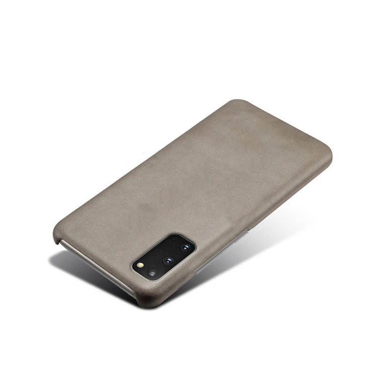 For Samsung Galaxy S20 Calf Texture  PC + PU Phone Case
